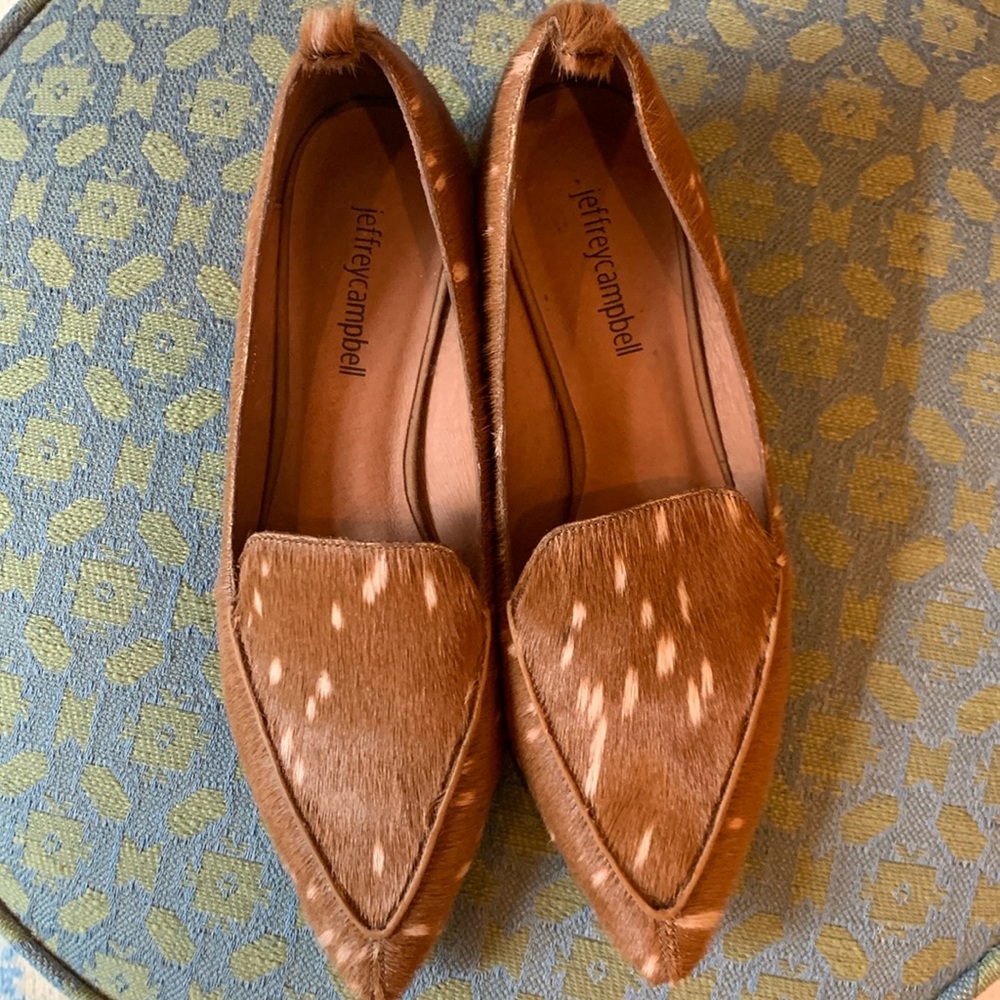 Jeffrey Campbell Brown Loafers
